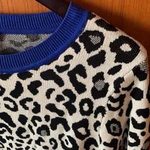 Leopard Print Sweater